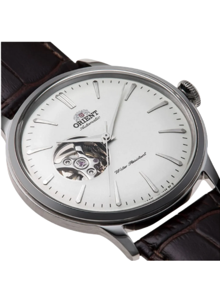 Relógio ORIENT Automático Bambino RA-AG0002S30B Open Heart