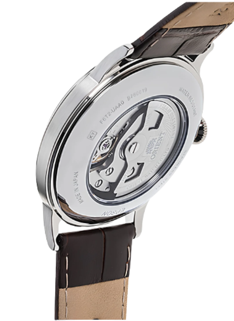 Relógio ORIENT Automático Bambino RA-AG0002S30B Open Heart