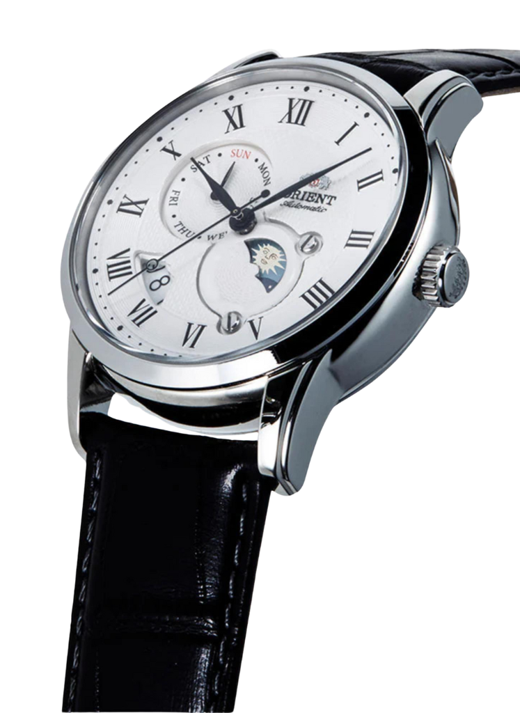 Relógio ORIENT Automático Sun & Moon RA-AK0008S30B