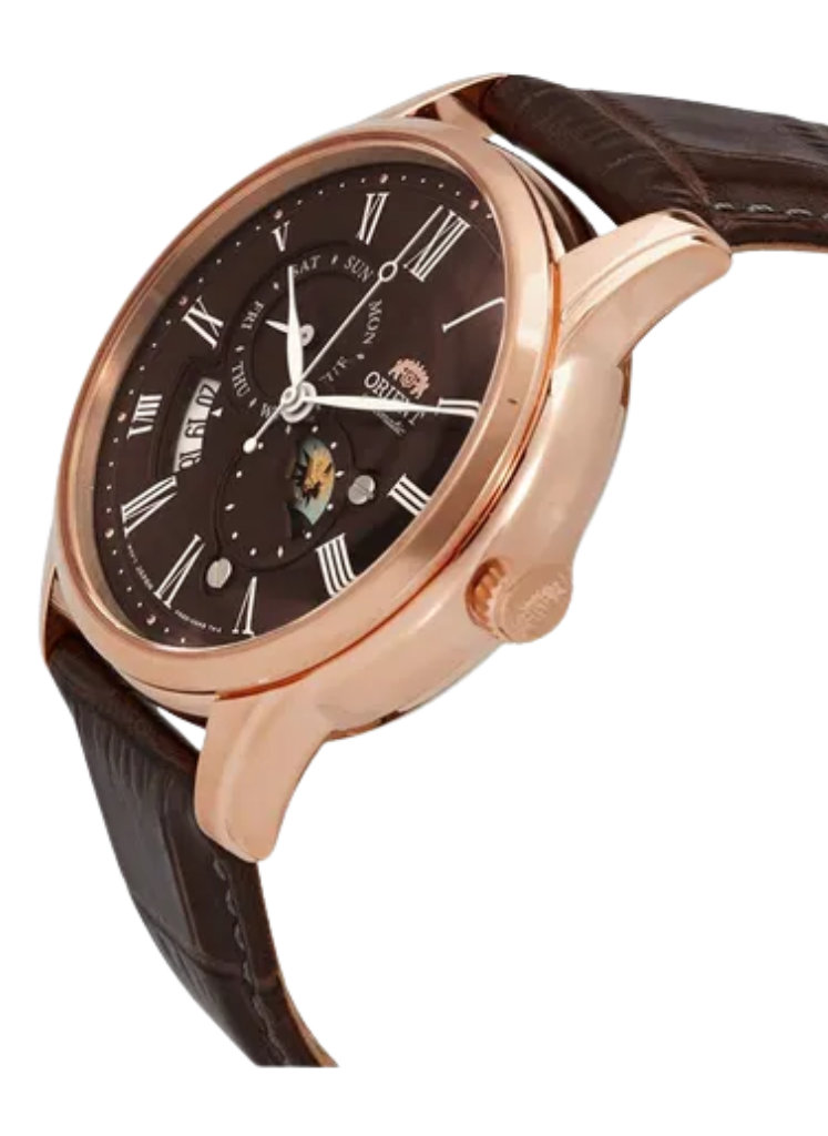 Relógio ORIENT Automático Sun & Moon RA-AK0009T30B