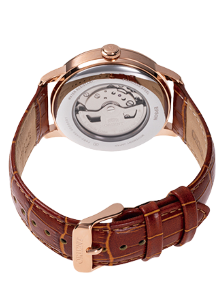 Relógio ORIENT Automático Sun & Moon RA-AK0801S30B