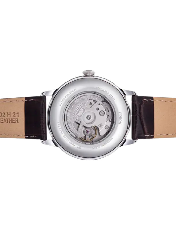 Relógio ORIENT Automático Sun & Moon RA-AK0804Y30B
