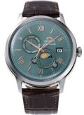 Relógio ORIENT Automático Sun & Moon RA-AK0805E30B