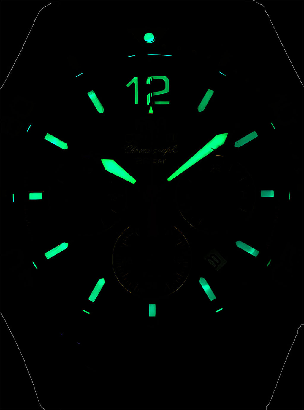 Relógio ORIENT Cronógrafo Mako RA-TX0201L10B D2SX *Solar