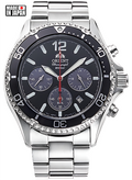 Relógio ORIENT Masculino Cronógrafo Mako RA-TX0202B10B *Solar