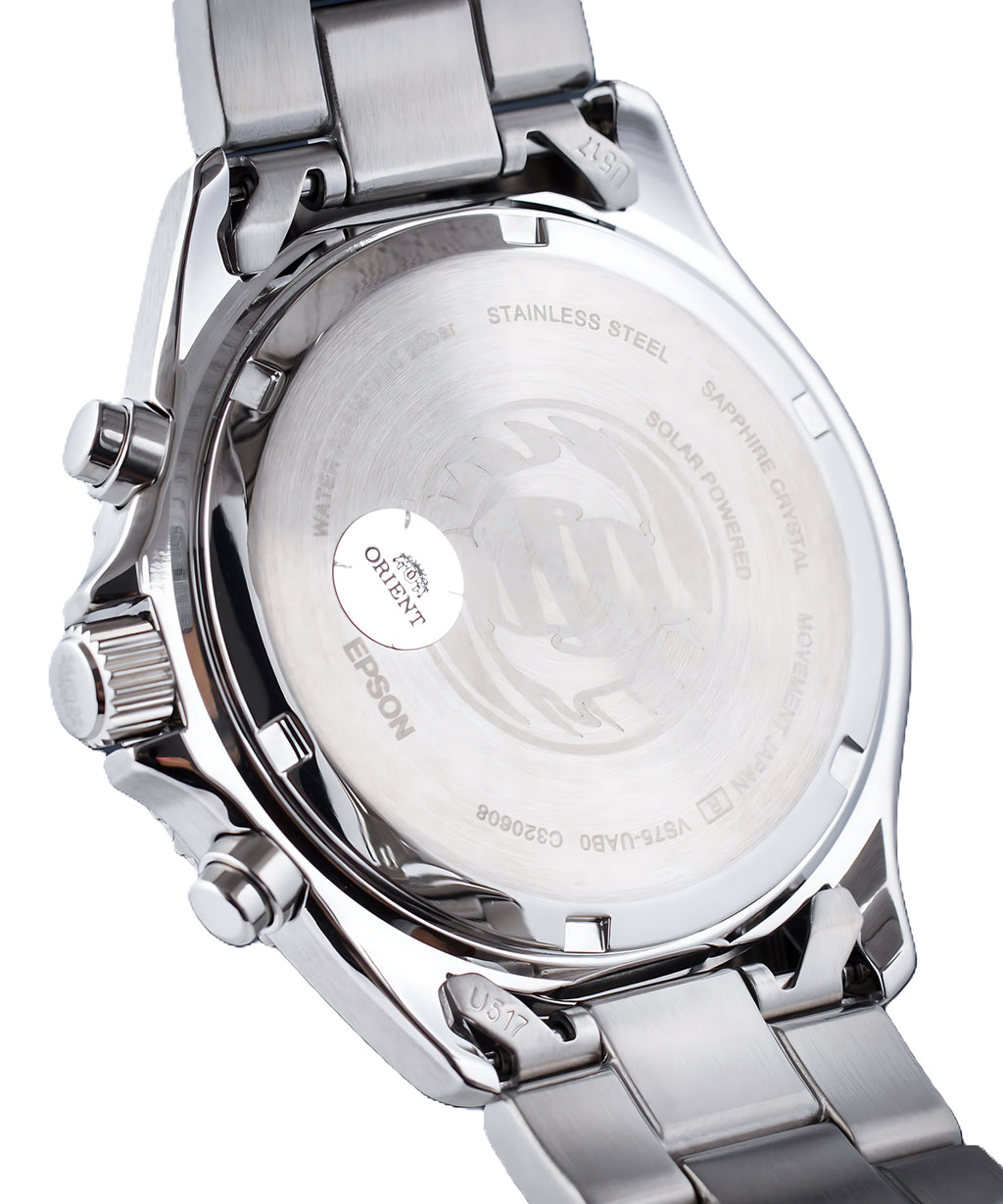 Relógio ORIENT Masculino Cronógrafo Mako RA-TX0202B10B *Solar