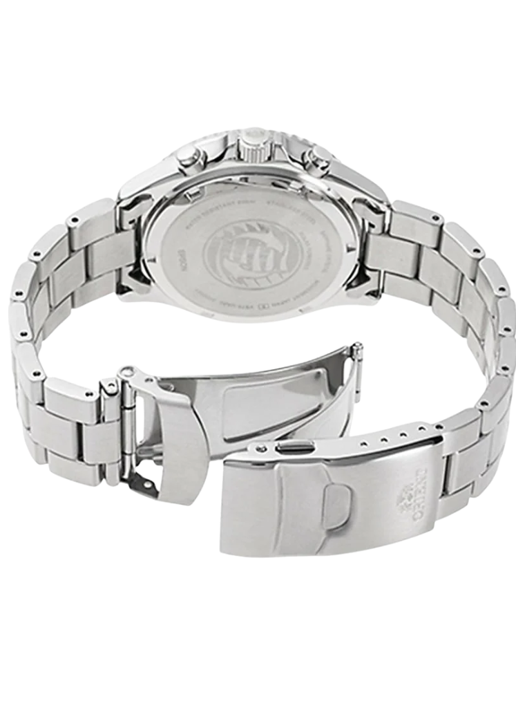 Relógio ORIENT Cronógrafo Mako RA-TX0206L10B A2SX *Solar