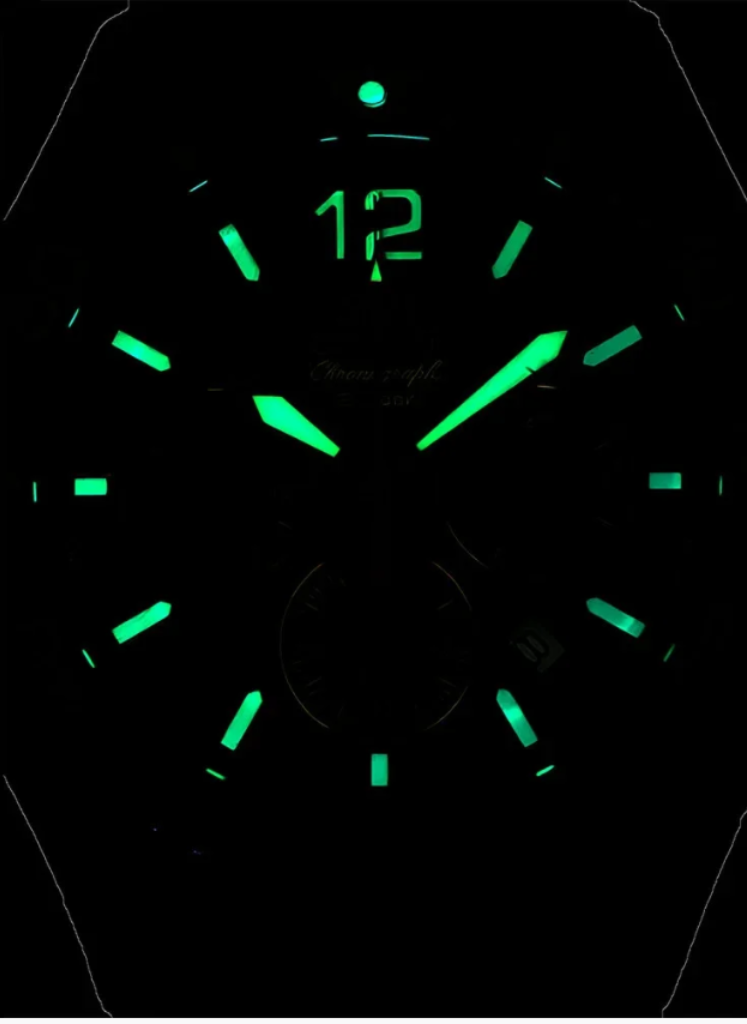 Relógio ORIENT Cronógrafo Mako RA-TX0206L10B A2SX *Solar