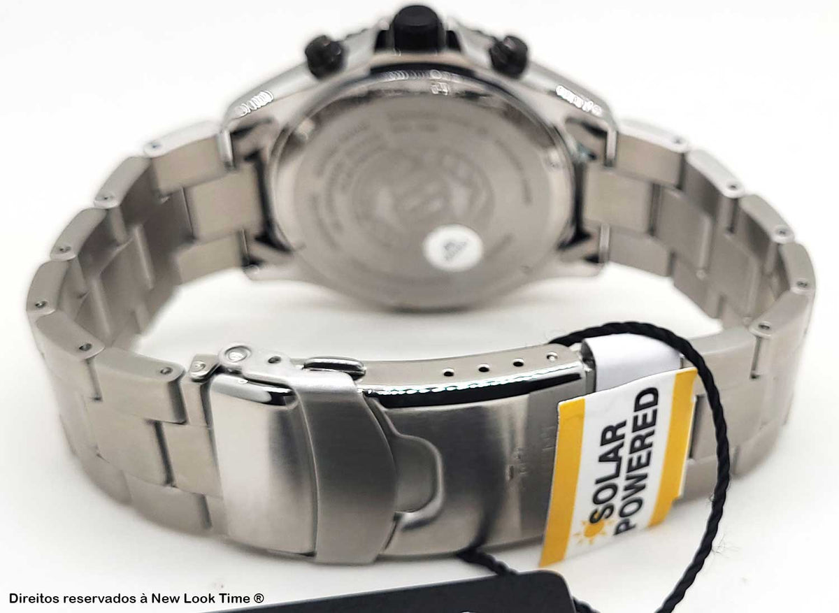 Relógio ORIENT Cronógrafo Mako RA-TX0208L10B *Solar