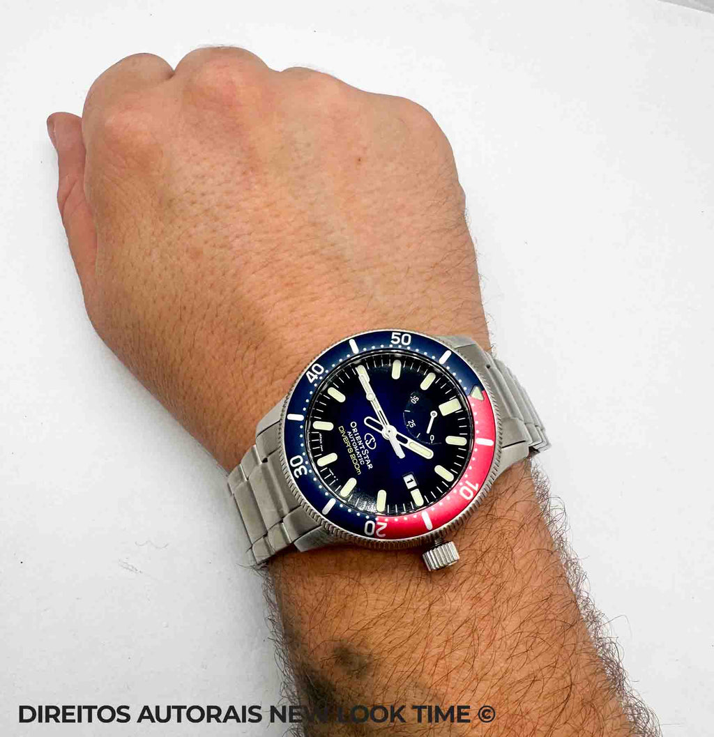 Relógio ORIENT Star Automático Scuba RE-AU0306L00B *Made in Japan