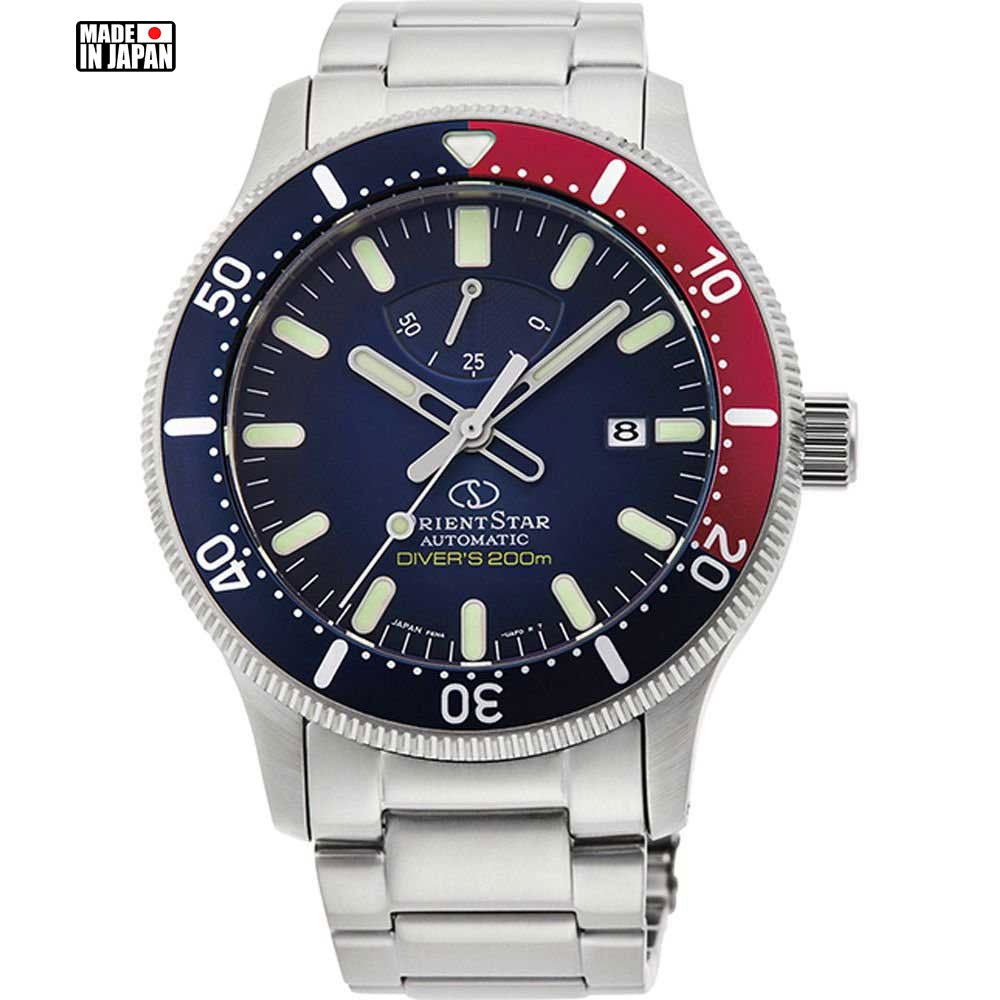 Relógio ORIENT Star Automático Scuba RE-AU0306L00B *Made in Japan