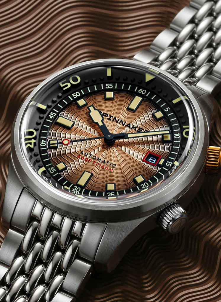 Relógio Spinnaker Automático Bradner SP-5062-AA Amber Dawn