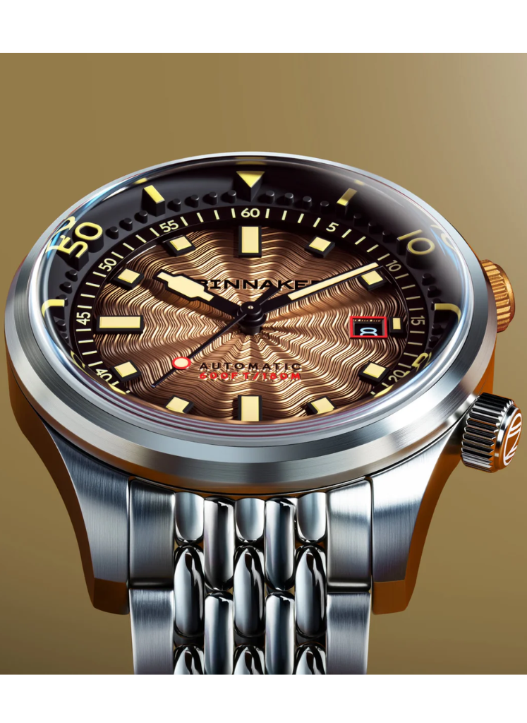 Relógio Spinnaker Automático Bradner SP-5062-AA Amber Dawn