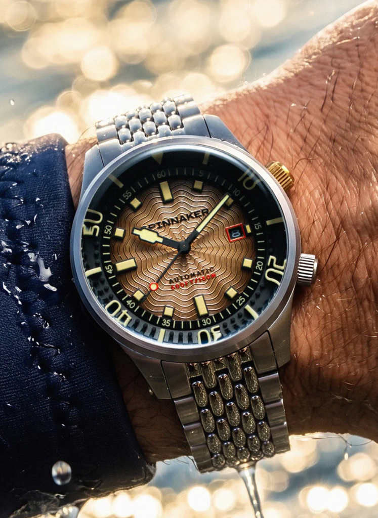 Relógio Spinnaker Automático Bradner SP-5062-AA Amber Dawn