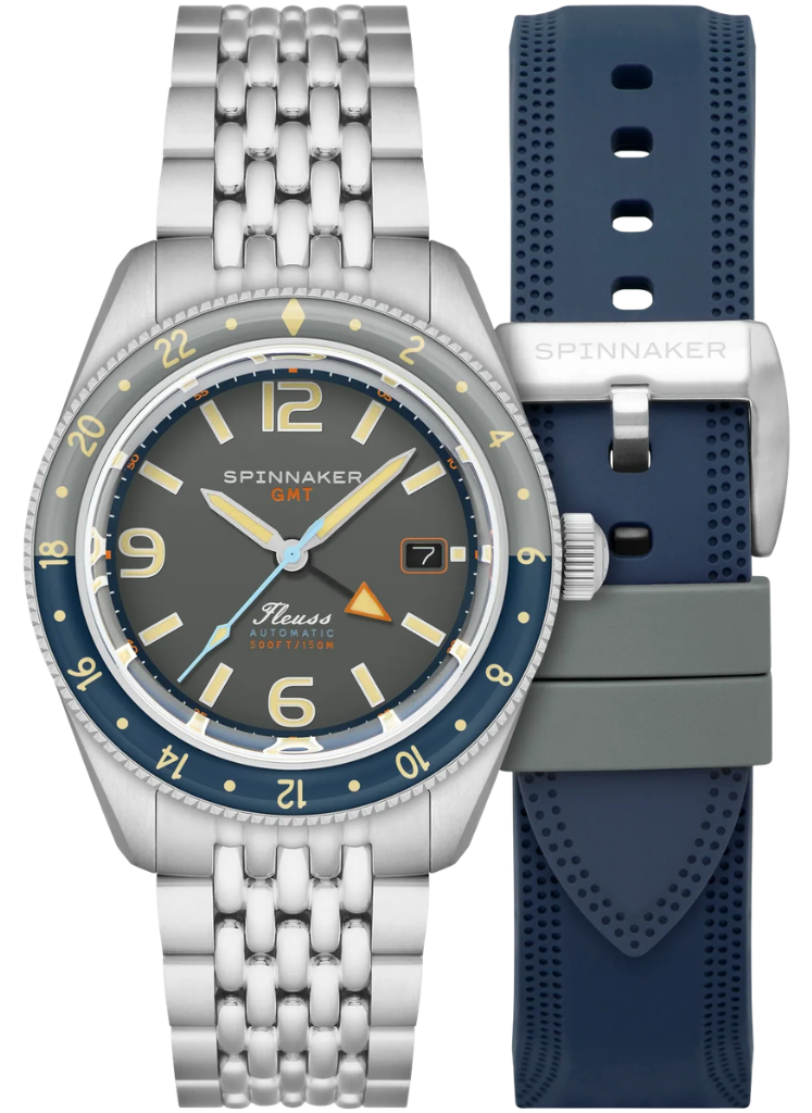 Relógio Spinnaker Automático Fleuss GMT SP-5120-11 *Kit Pulseira