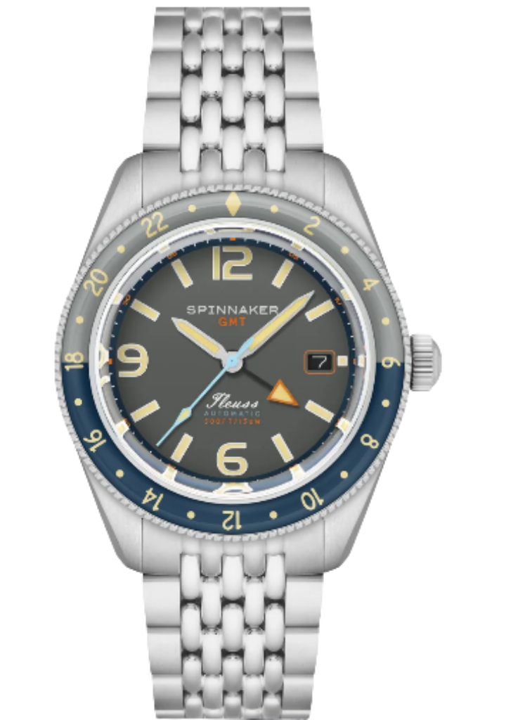 Relógio Spinnaker Automático Fleuss GMT SP-5120-11 *Kit Pulseira