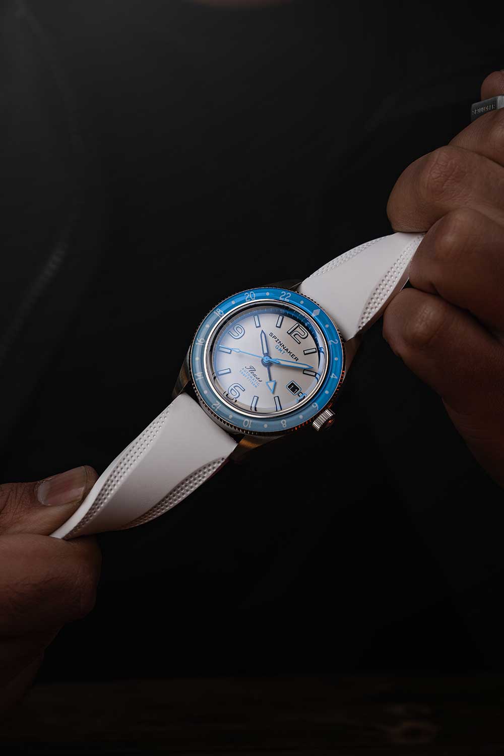 Relógio Spinnaker Automático Fleuss GMT SP-5120-22 *Kit Pulseira