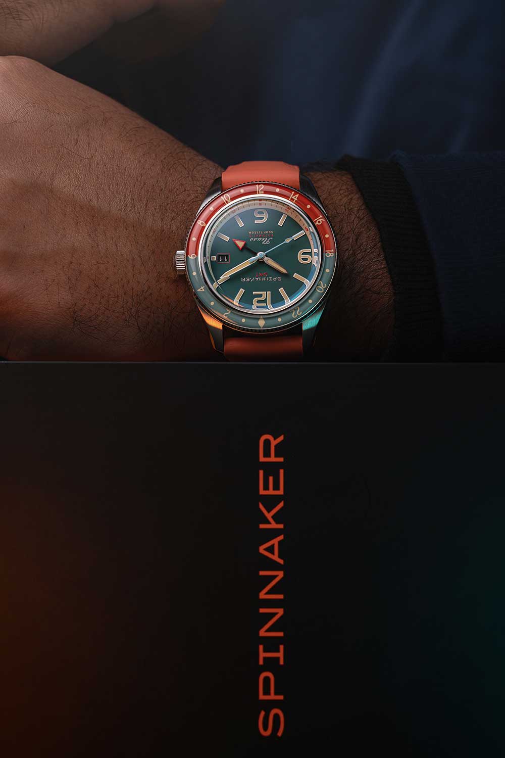 Relógio Spinnaker Automático Fleuss GMT SP-5120-33 *Kit Pulseira