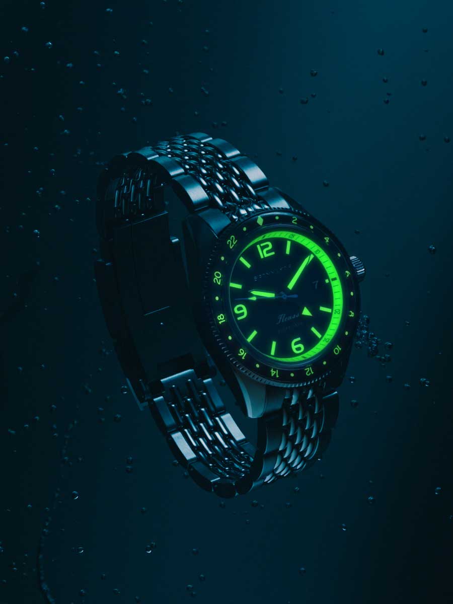 Relógio Spinnaker Automático Fleuss GMT SP-5120-33 *Kit Pulseira