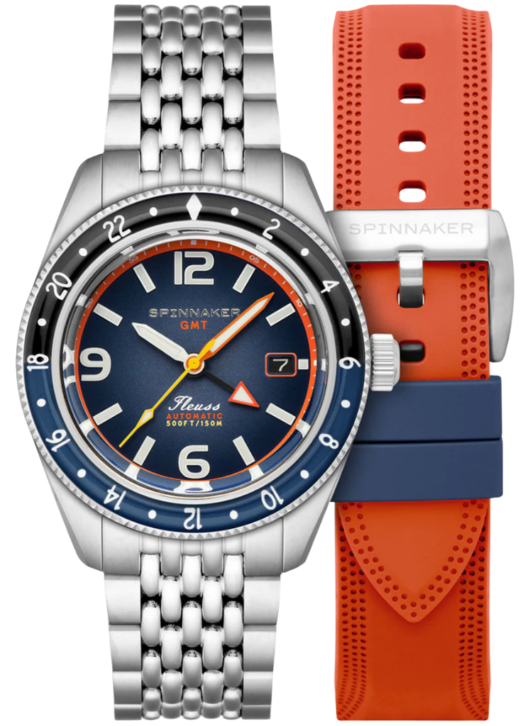 Relógio Spinnaker Automático Fleuss GMT SP-5120-88 *Kit Pulseira