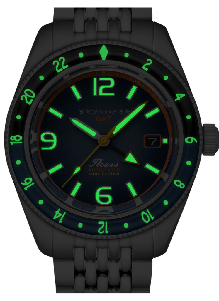 Relógio Spinnaker Automático Fleuss GMT SP-5120-88 *Kit Pulseira
