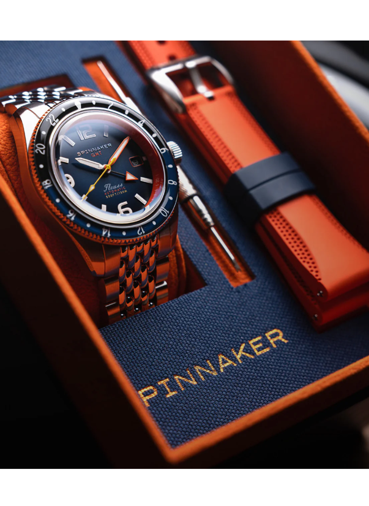 Relógio Spinnaker Automático Fleuss GMT SP-5120-88 *Kit Pulseira