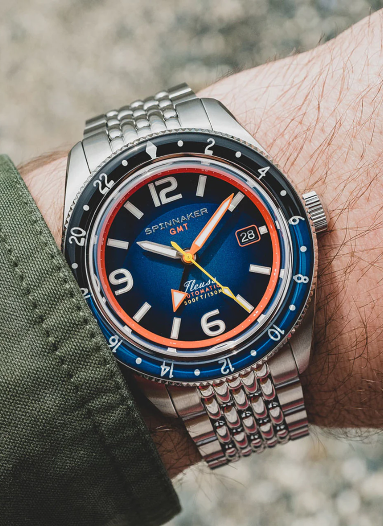 Relógio Spinnaker Automático Fleuss GMT SP-5120-88 *Kit Pulseira