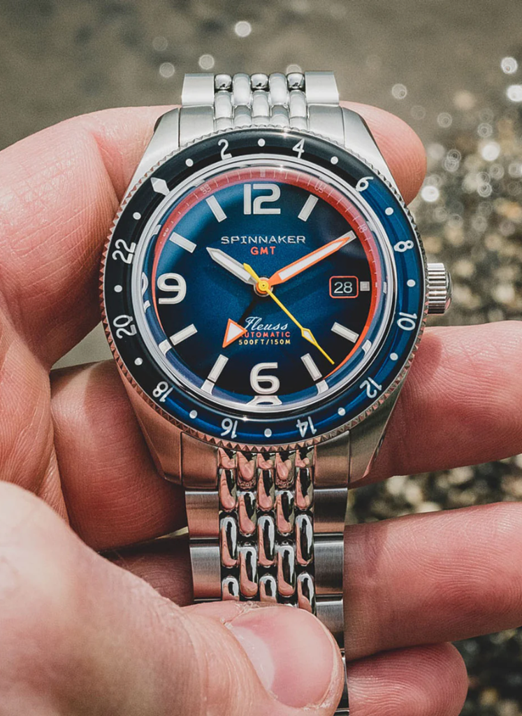Relógio Spinnaker Automático Fleuss GMT SP-5120-88 *Kit Pulseira