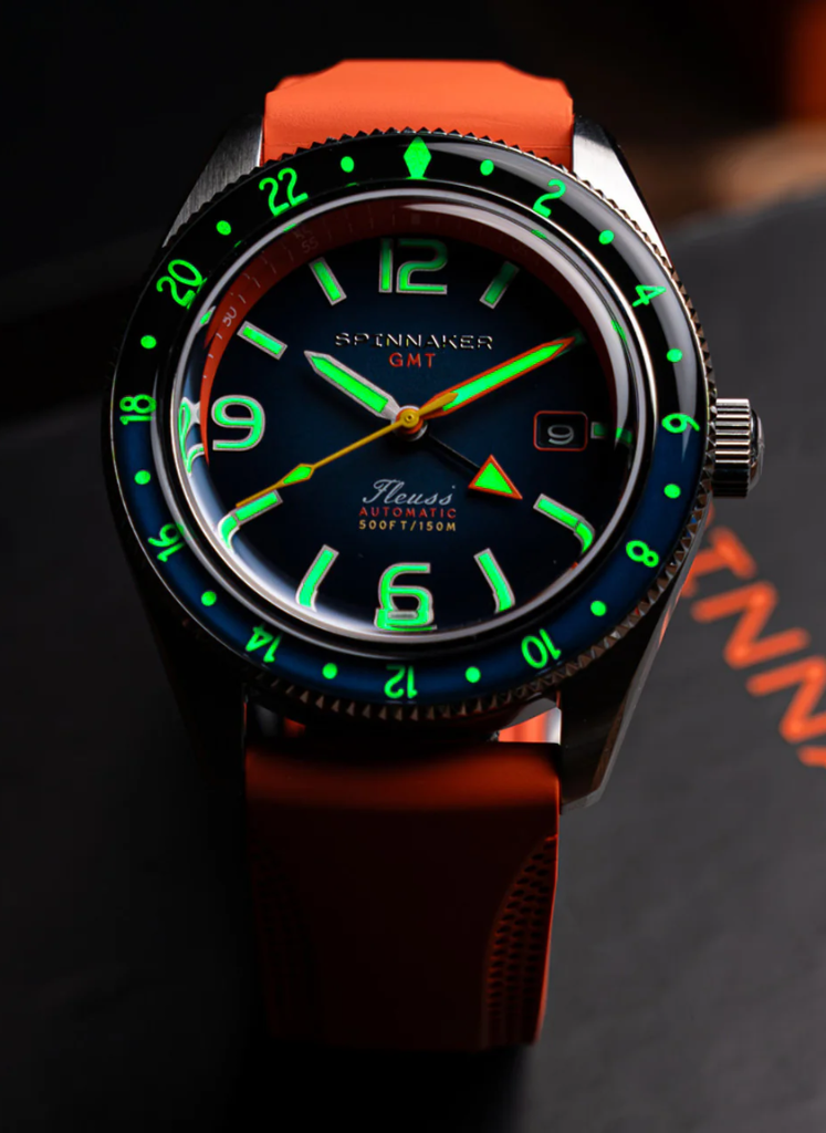 Relógio Spinnaker Automático Fleuss GMT SP-5120-88 *Kit Pulseira
