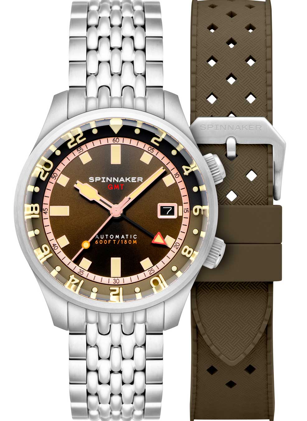 Relógio Spinnaker Automático Bradner GMT SP-5121-22