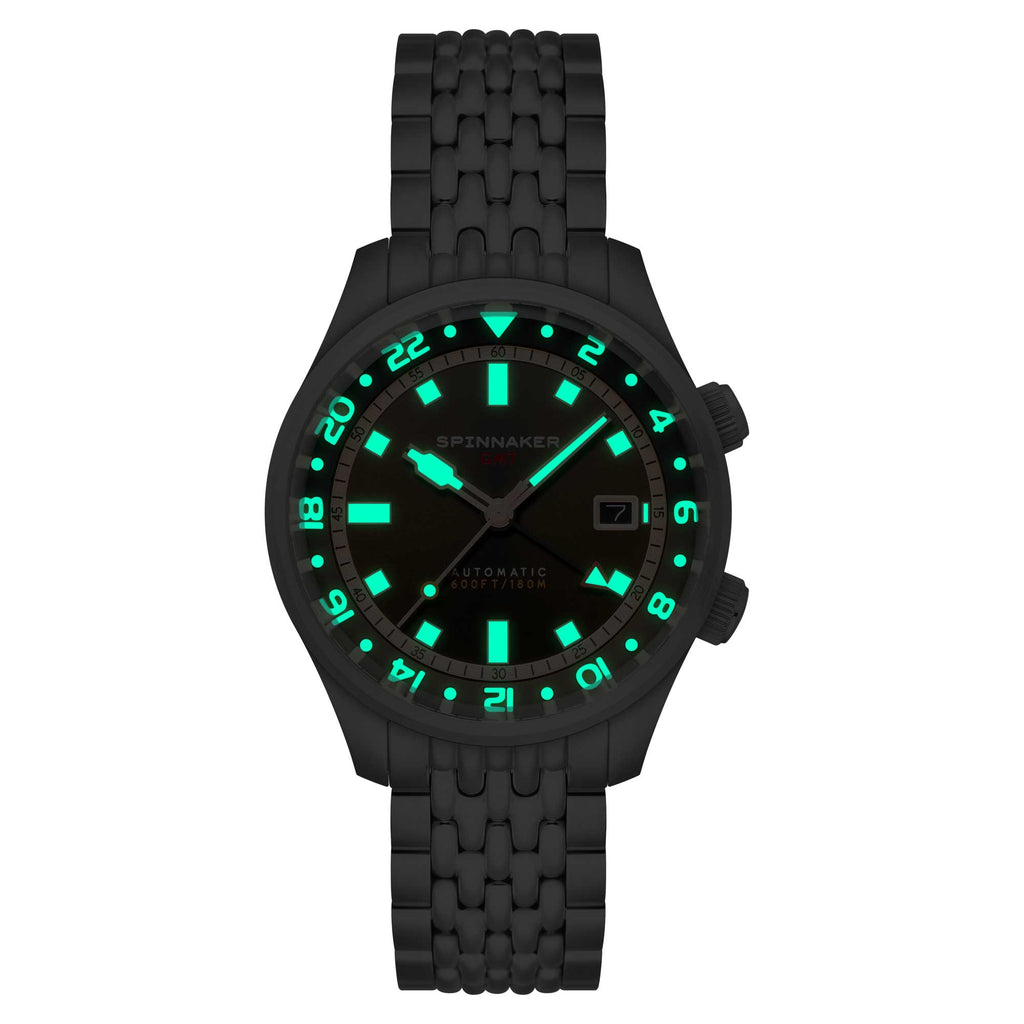 Relógio Spinnaker Automático Bradner GMT SP-5121-22
