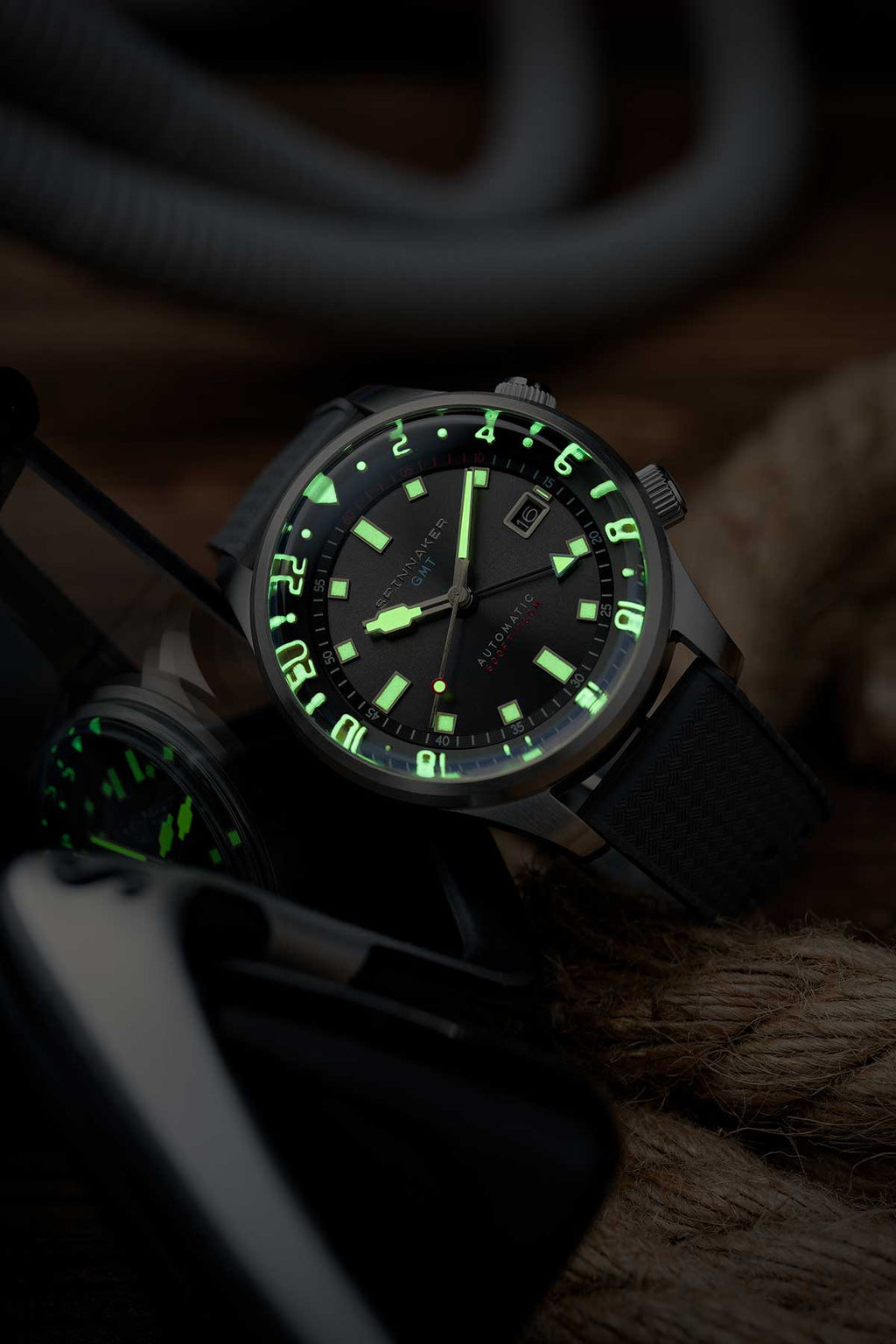 Relógio Spinnaker Automático Bradner GMT SP-5121-22