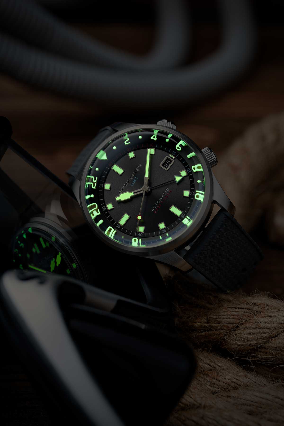 Relógio Spinnaker Automático Bradner GMT SP-5121-22