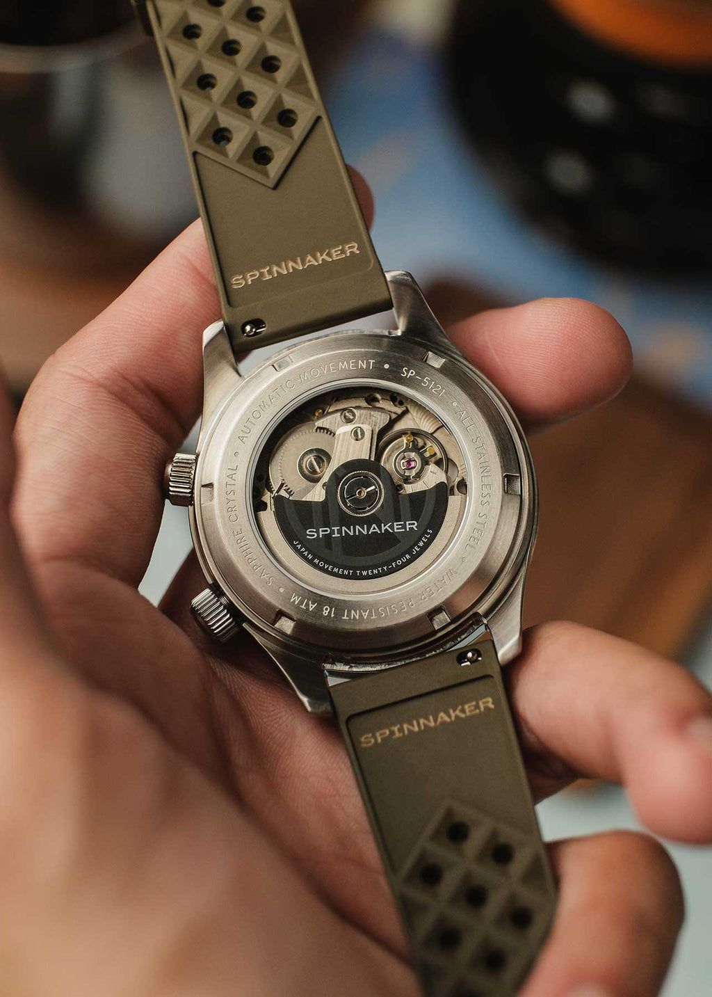 Relógio Spinnaker Automático Bradner GMT SP-5121-22