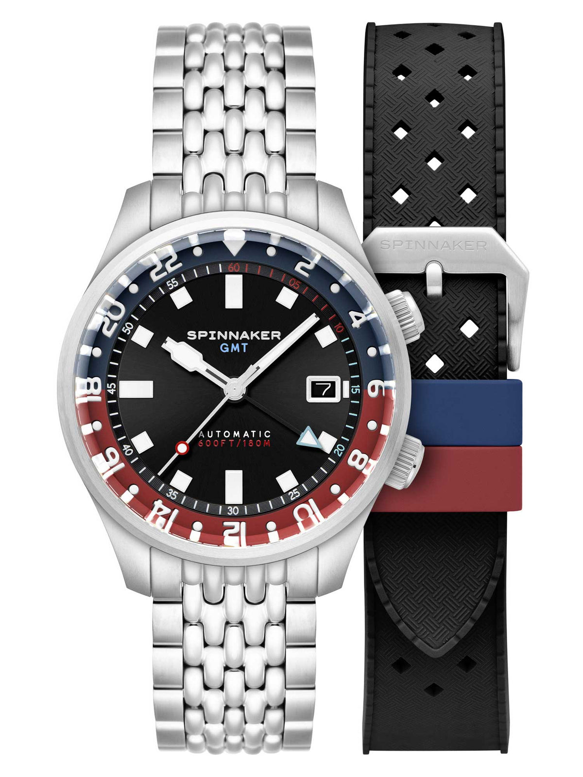 Relógio Spinnaker Automático Bradner GMT SP-5121-55 *Kit Pulseira Extra