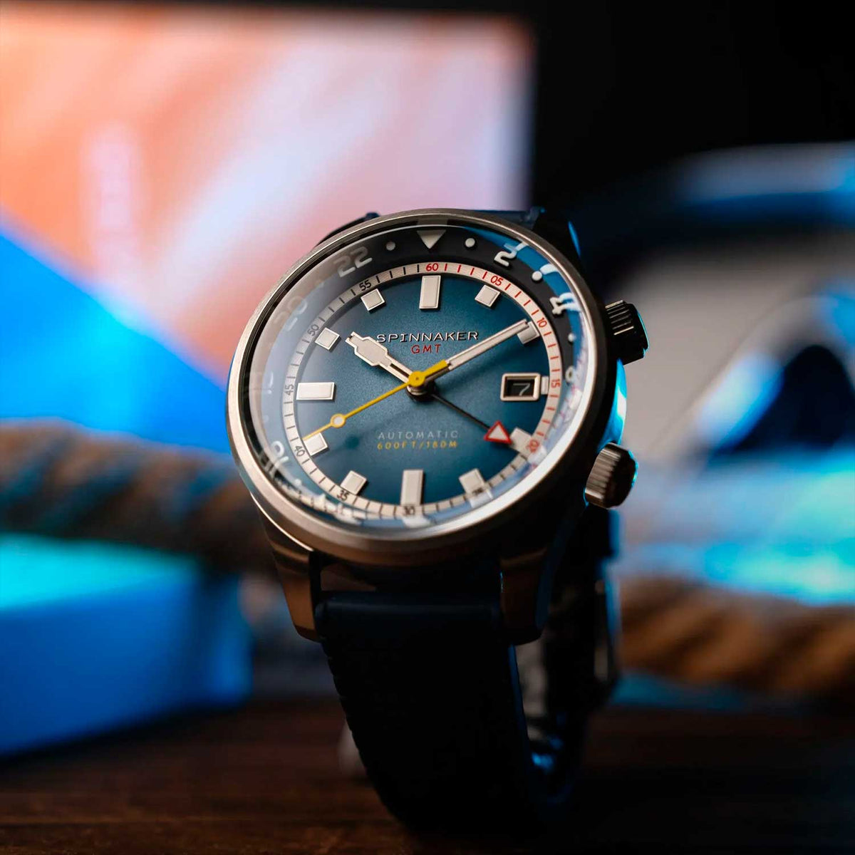 Relógio Spinnaker Automático Bradner GMT SP-5121-88 *Kit Pulseira Extra