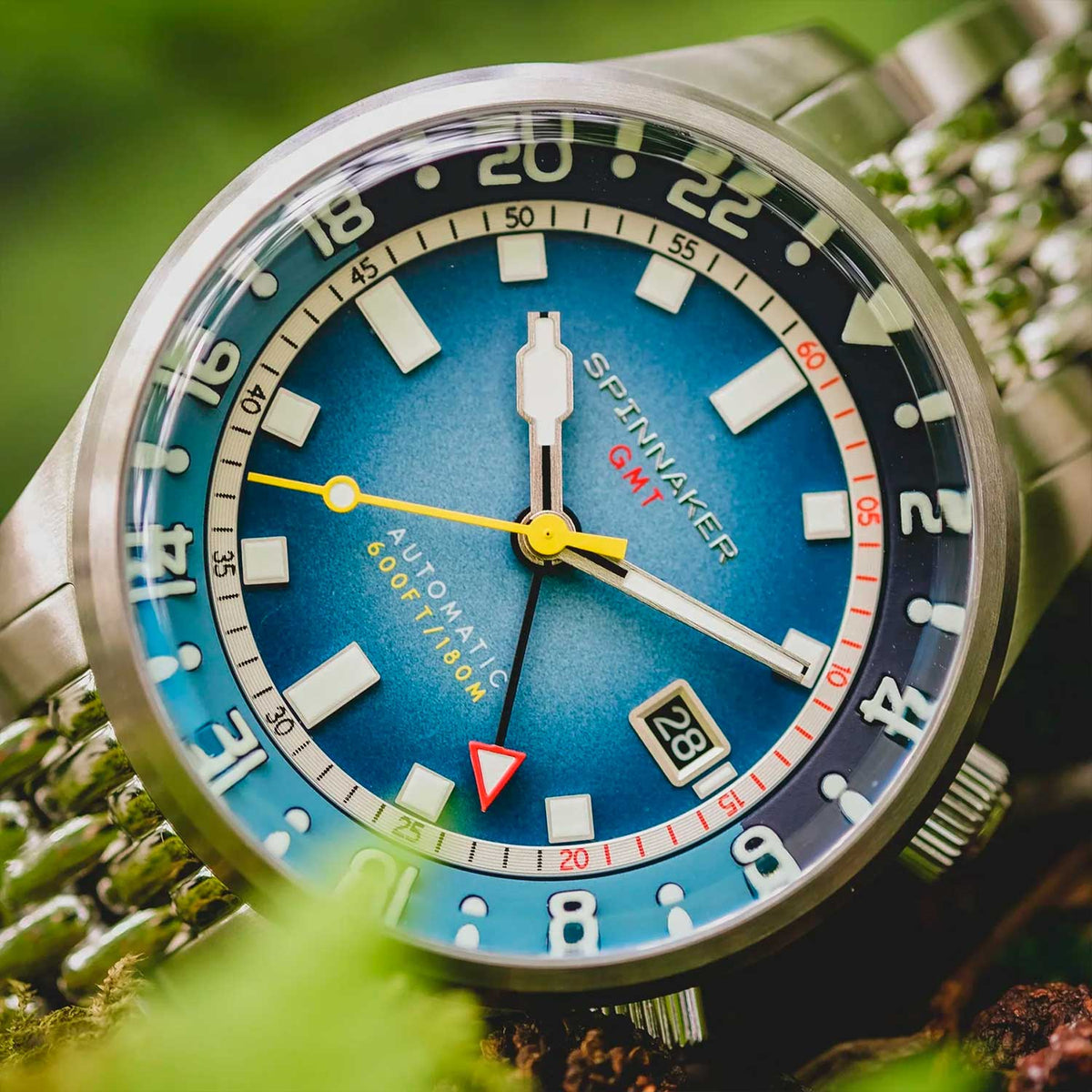 Relógio Spinnaker Automático Bradner GMT SP-5121-88 *Kit Pulseira Extra