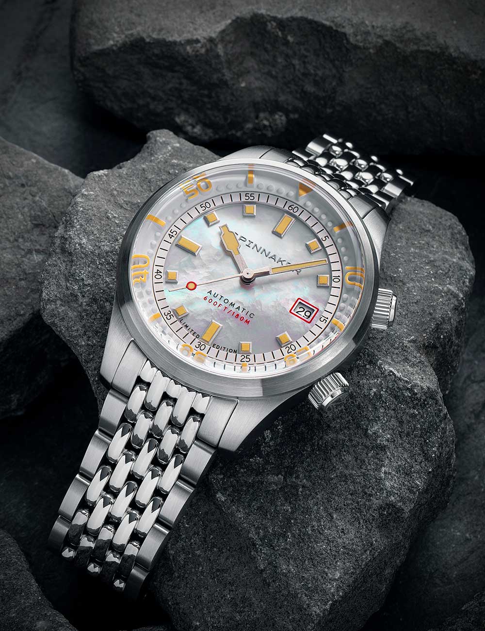 Relógio Spinnaker Automático Bradner Pearl Diver SP-5158-22 *Edição Limitada