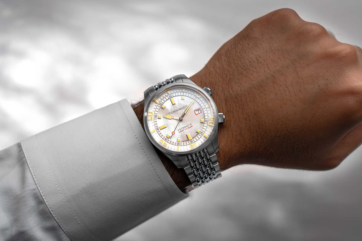 Relógio Spinnaker Automático Bradner Pearl Diver SP-5158-22 *Edição Limitada