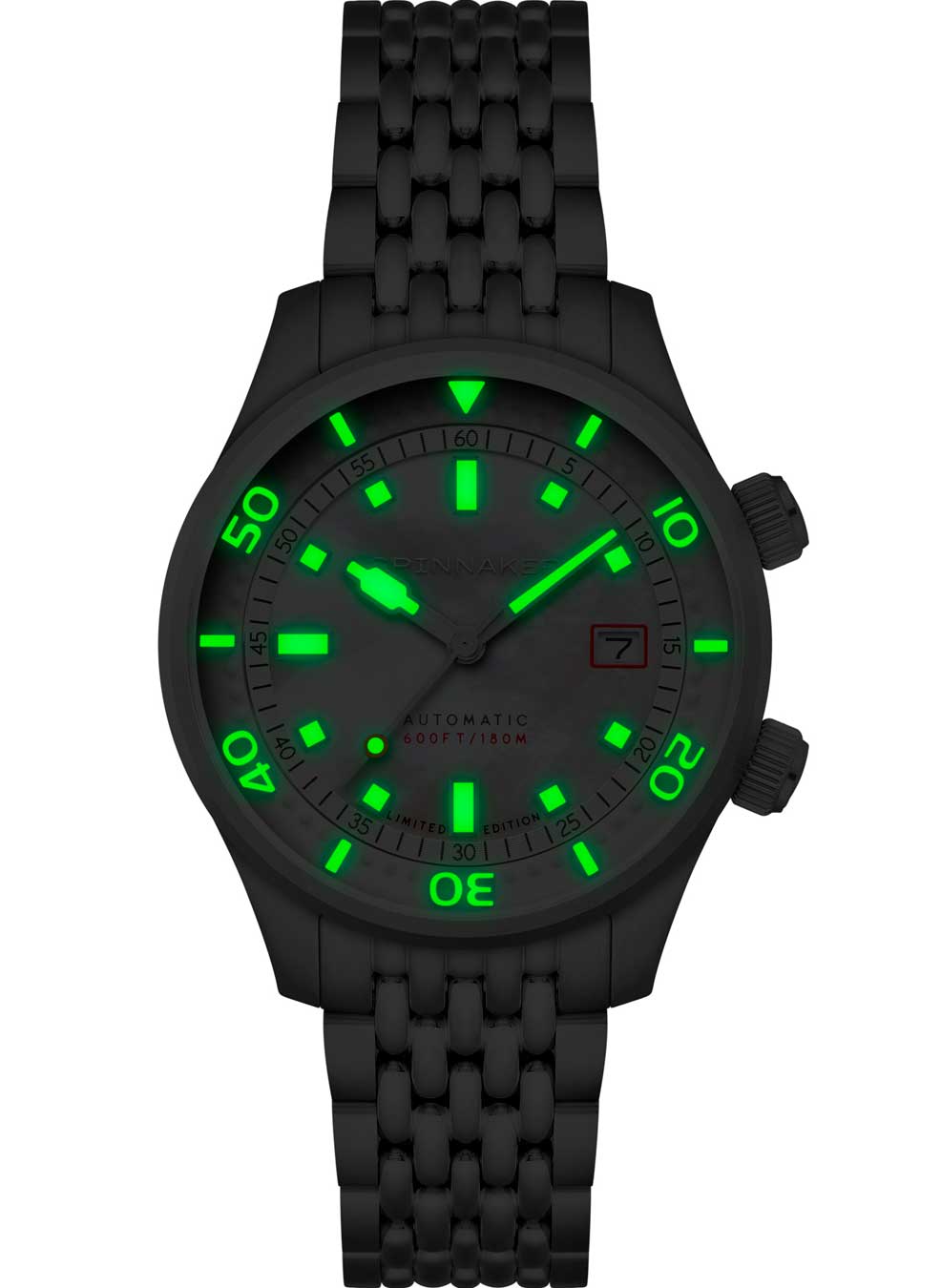 Relógio Spinnaker Automático Bradner Pearl Diver SP-5158-22 *Edição Limitada