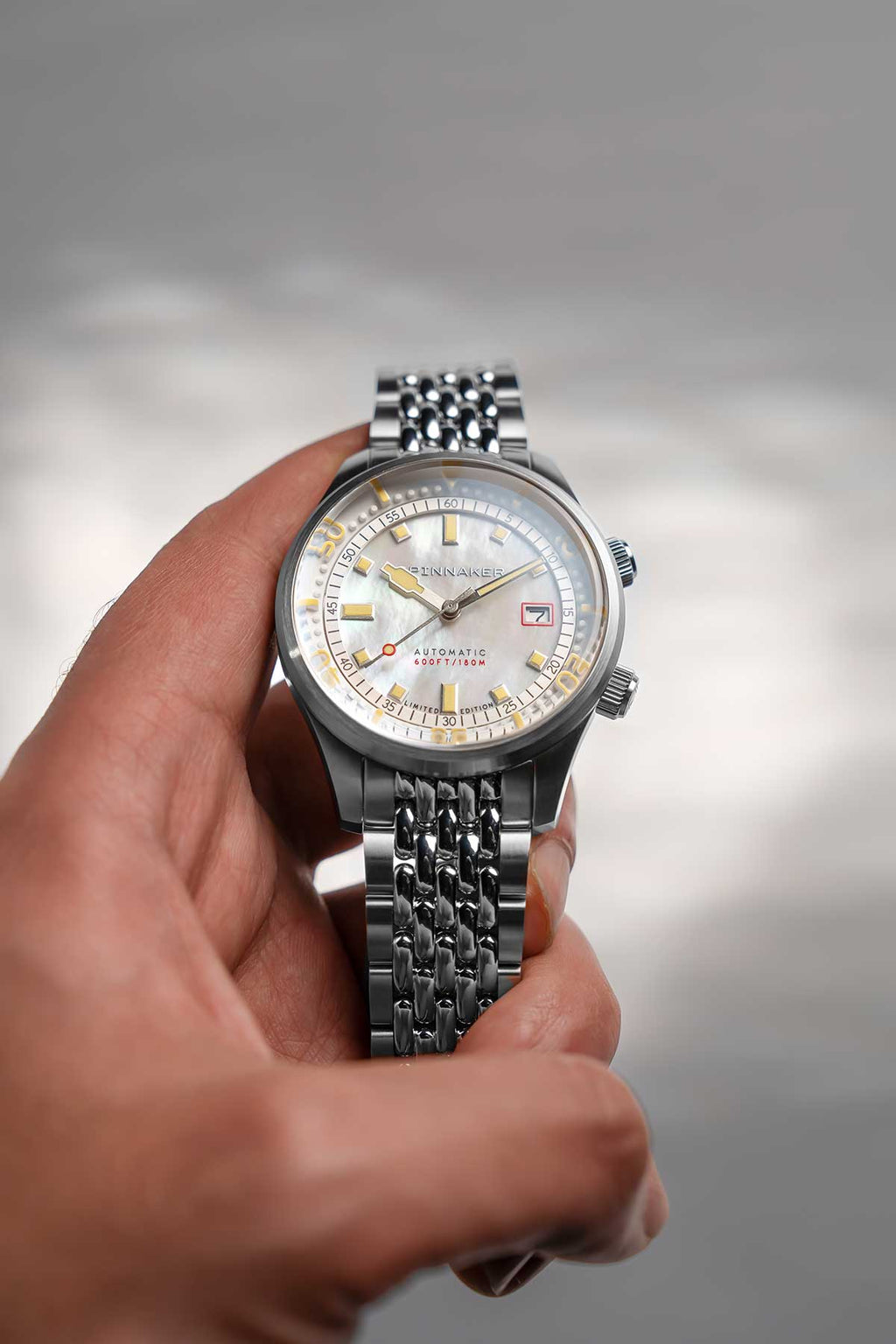Relógio Spinnaker Automático Bradner Pearl Diver SP-5158-22 *Edição Limitada