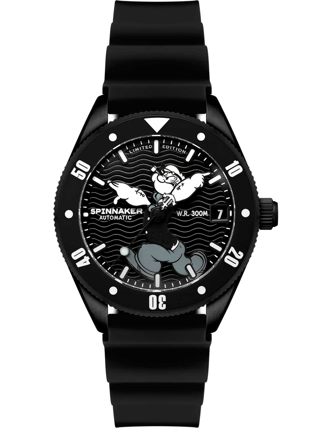 Relógio Spinnaker Automático Challenger SP-5163-03 *42mm *Collab Popeye