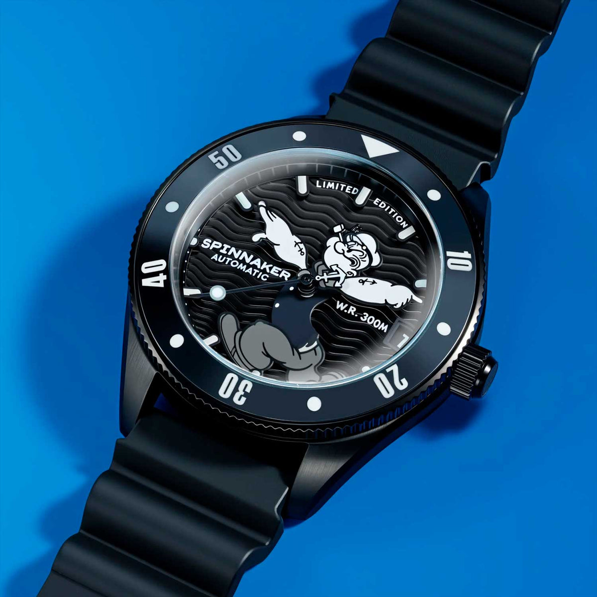 Relógio Spinnaker Automático Challenger SP-5163-03 *42mm *Collab Popeye