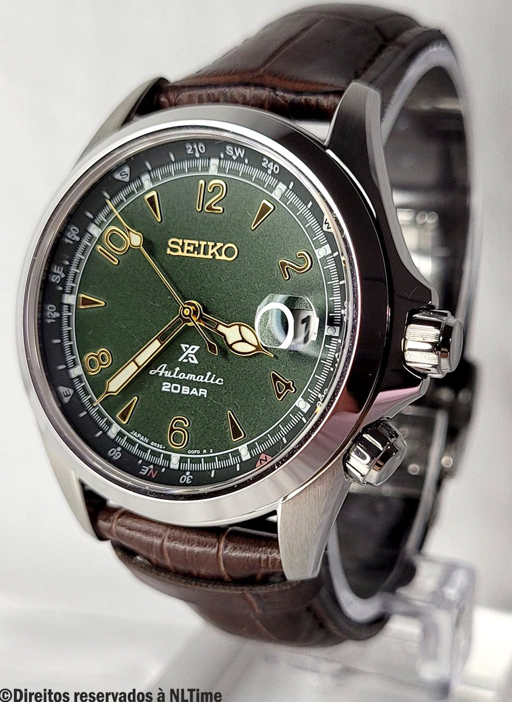 Relógio SEIKO Prospex Automático Alpinist SPB121J1 *Made in Japan