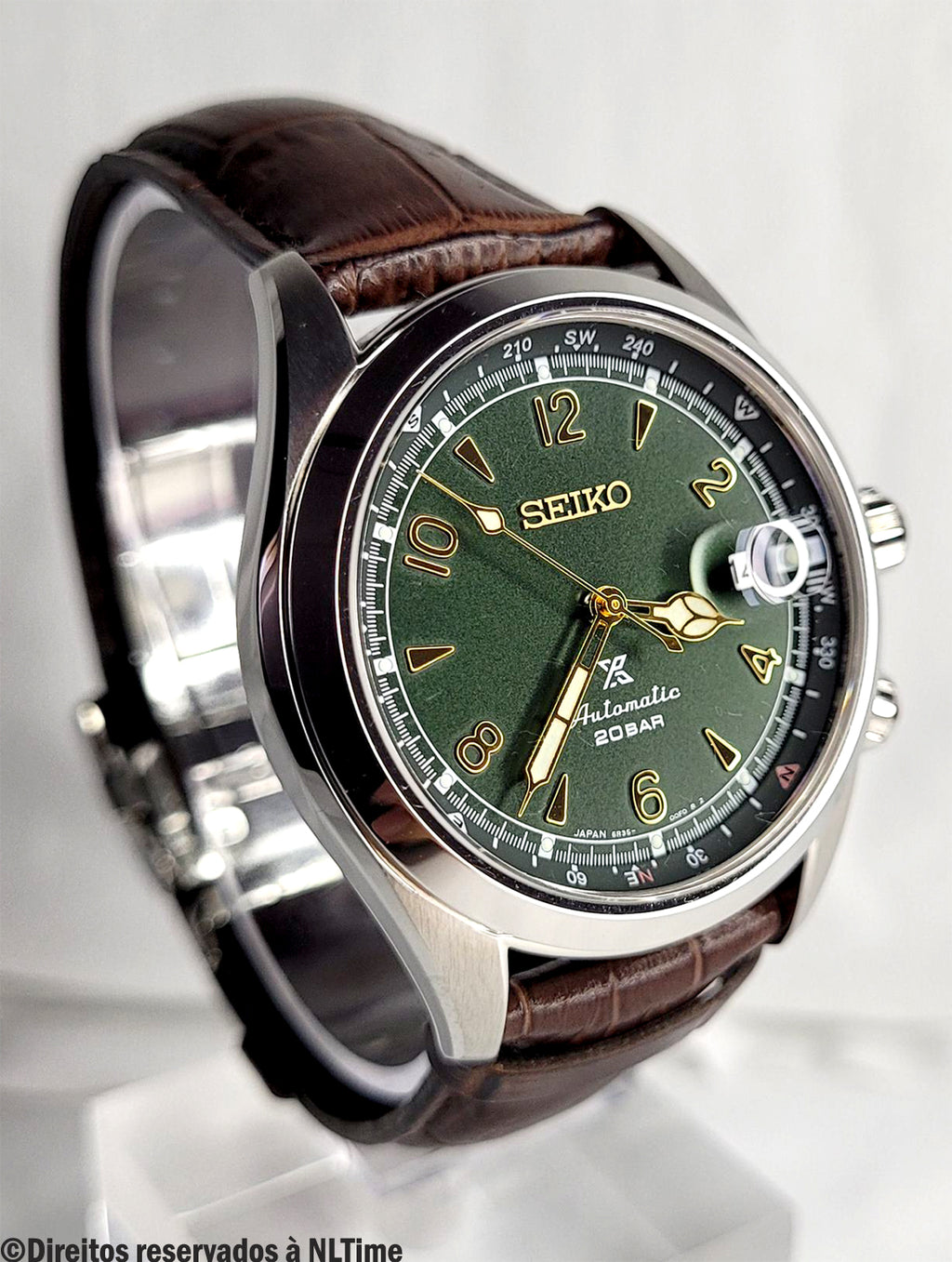 Relógio SEIKO Prospex Automático Alpinist SPB121J1 *Made in Japan