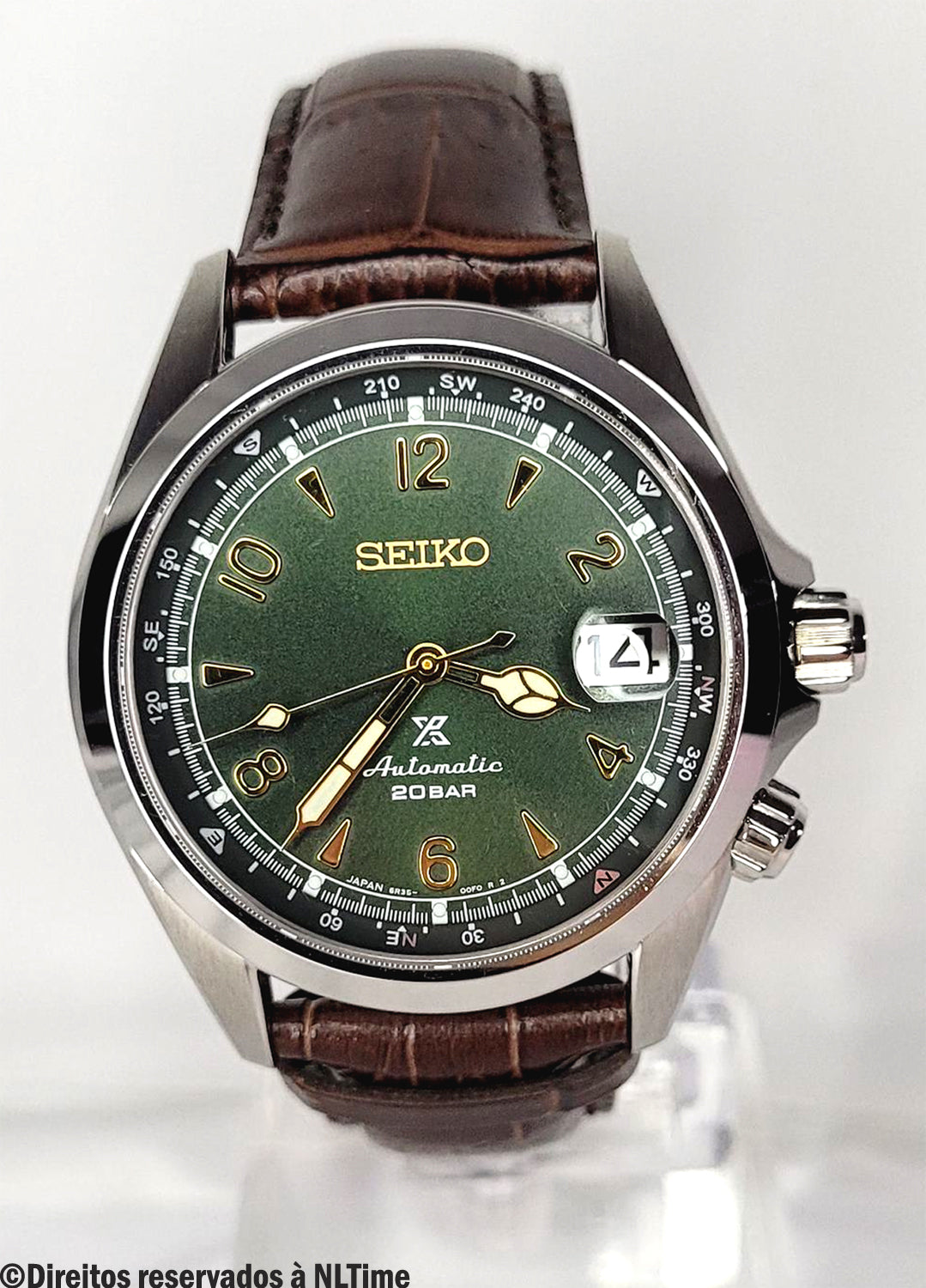 Relógio SEIKO Prospex Automático Alpinist SPB121J1 *Made in Japan