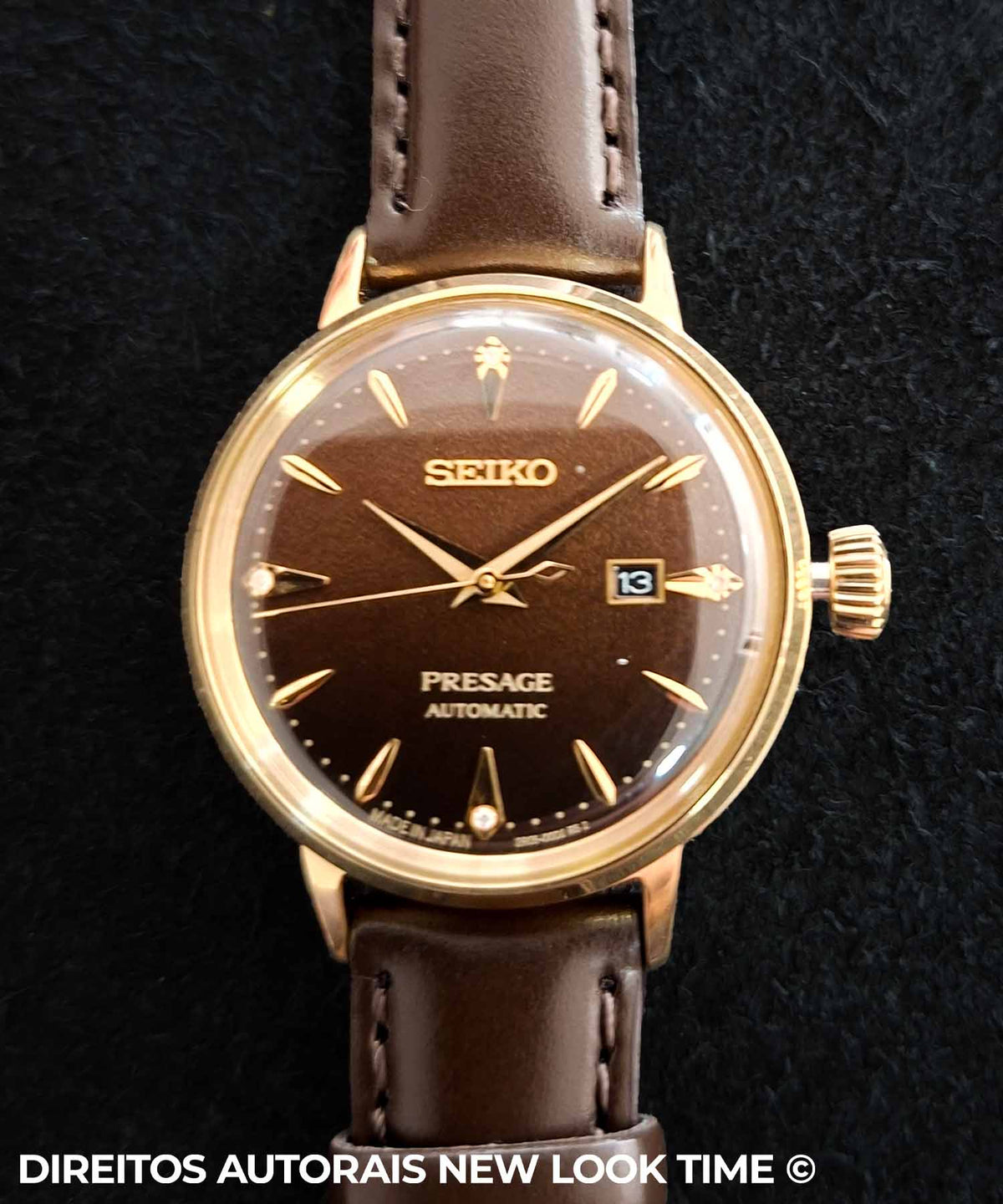 Relógio SEIKO Feminino Presage Automático Cocktail Time SRE020J1