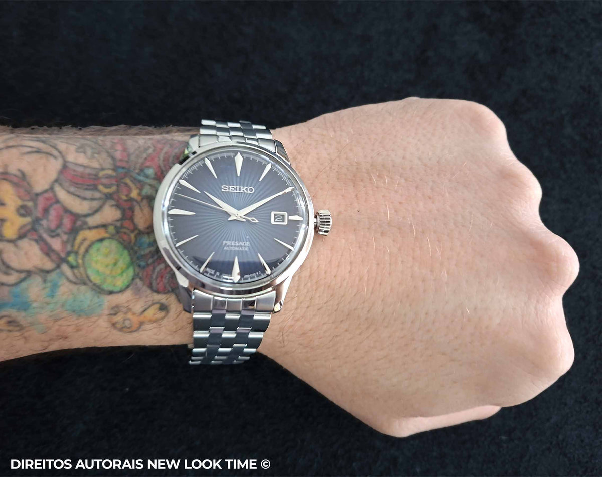 Relógio SEIKO Presage Automático Cocktail Time SRPB41J1 *Made in Japan