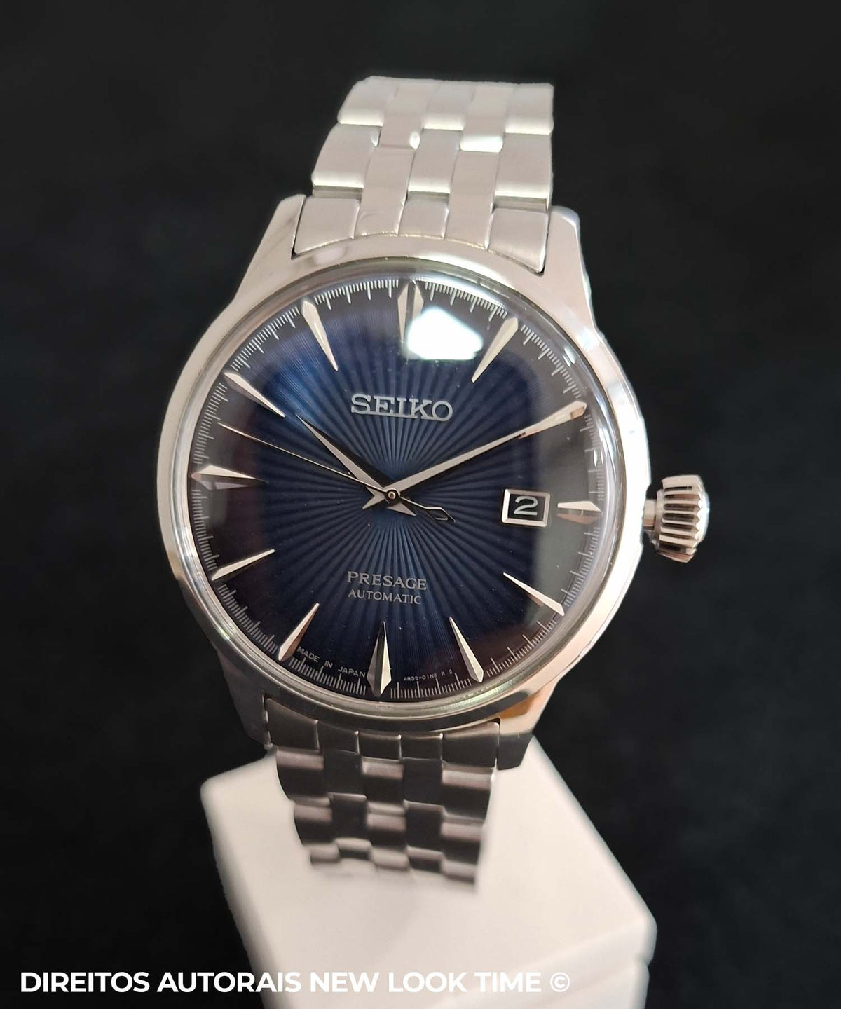 Relógio SEIKO Presage Automático Cocktail Time SRPB41J1 *Made in Japan