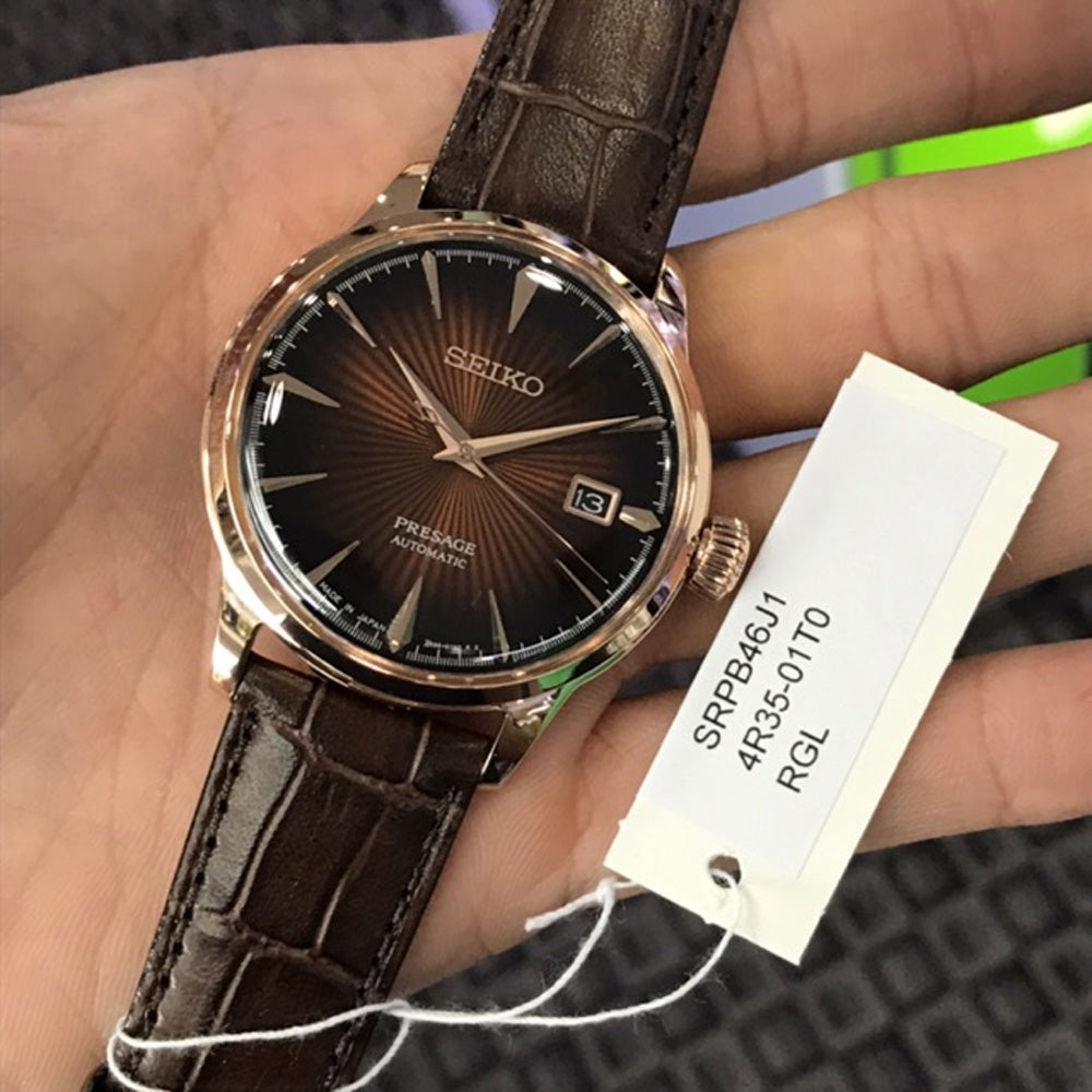 Relógio SEIKO Presage Automático Cocktail Time SRPB46J1 *Made in Japan